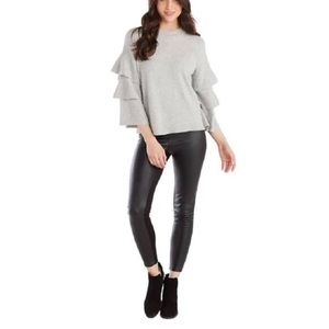 Mud Pie Sweater | Tiered Sleeve | Bell Sleeve Top